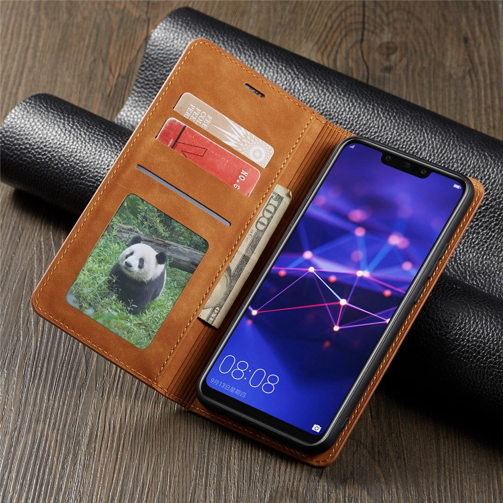 FORWENW Fantasy Series Silky Touch Leather Wallet Case for Huawei Mate 20 Lite