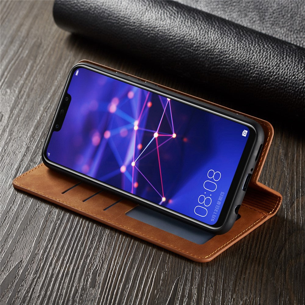 FORWENW Fantasy Series Silky Touch Leather Wallet Case for Huawei Mate 20 Lite