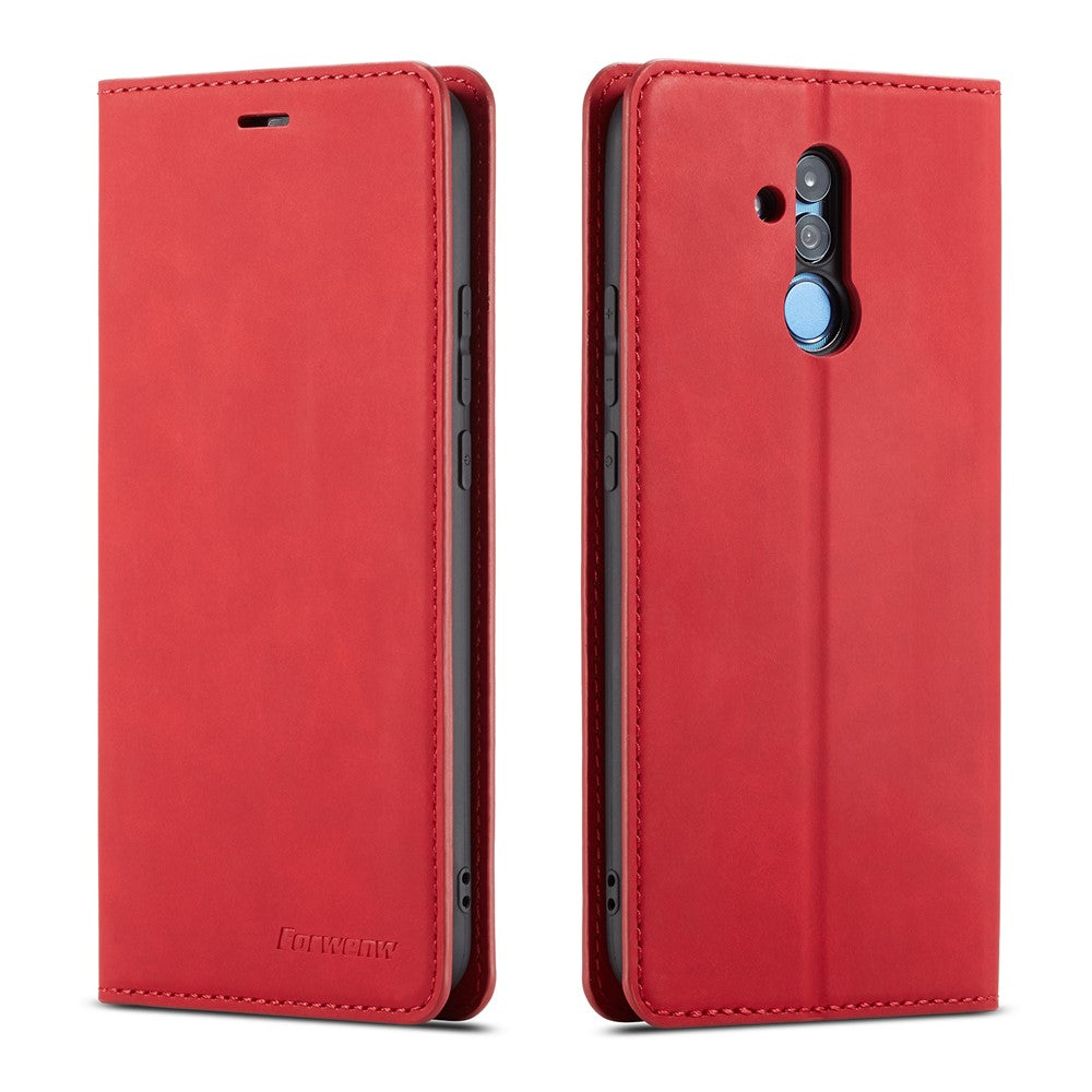 FORWENW Fantasy Series Silky Touch Leather Wallet Case for Huawei Mate 20 Lite