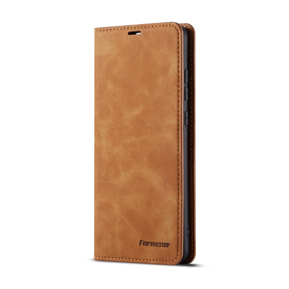 FORWENW Fantasy Series Magnetiskt Silkeslent Läderplånboksfodral för Huawei Mate 20