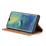 FORWENW Fantasy Series Magnetiskt Silkeslent Läderplånboksfodral för Huawei Mate 20
