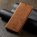 FORWENW Fantasy Series Magnetiskt Silkeslent Läderplånboksfodral för Huawei Mate 20