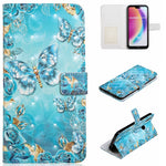 Skyddande mobilmobilskal i PU-läder med präglingsmönster till Huawei P20 Lite / Nova 3e (Kina)
