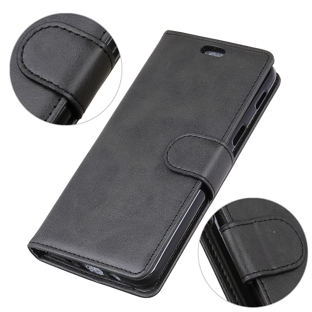Huawei P30 Pro Matt PU Läder Plånbok Magnetiskt Skyddsskal