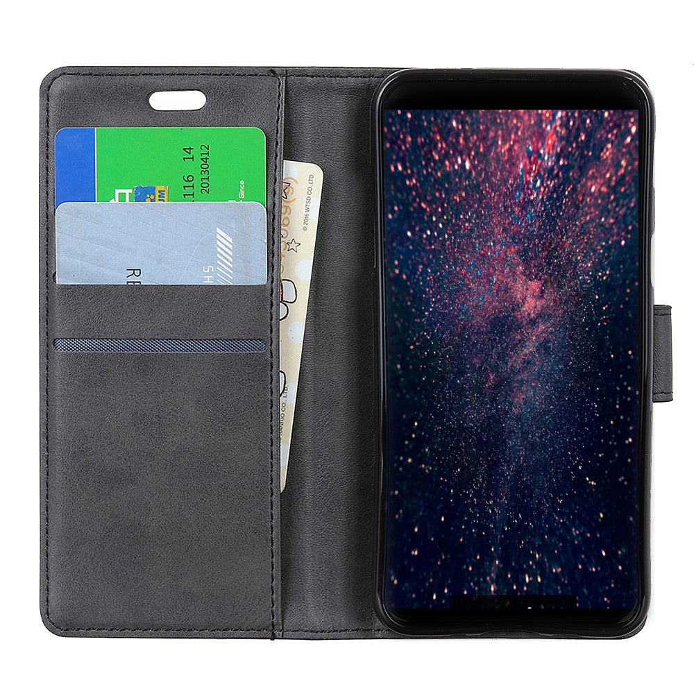 Huawei P30 Pro Matt PU Läder Plånbok Magnetiskt Skyddsskal