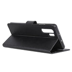 Litchi Skin Plånboksfodral i Läder till Huawei P30 Pro