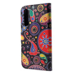 Patterned Card Holder Stand Leather Accessory Casing Shell for Huawei P30