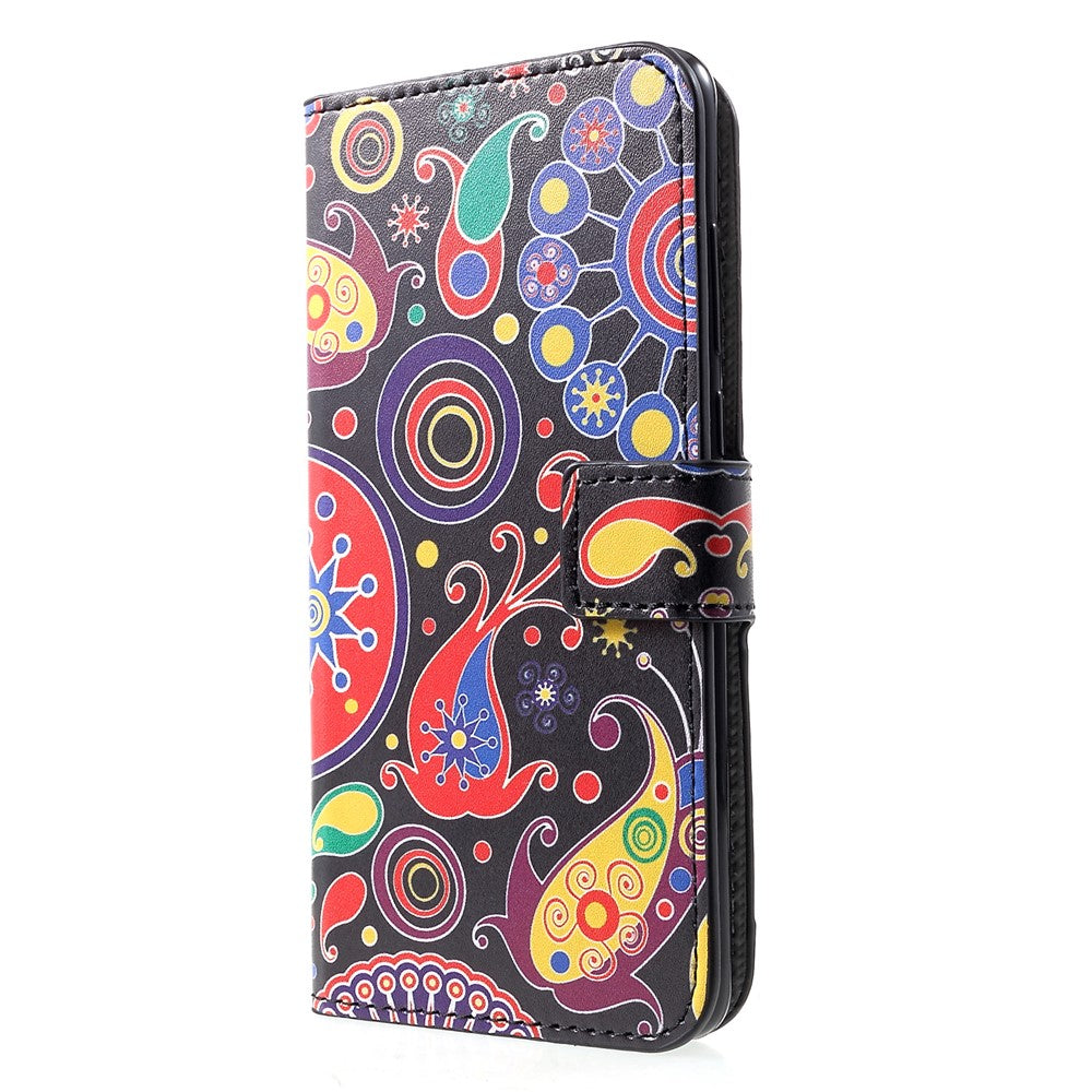 Patterned Card Holder Stand Leather Accessory Casing Shell for Huawei P30