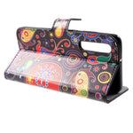 Patterned Card Holder Stand Leather Accessory Casing Shell for Huawei P30