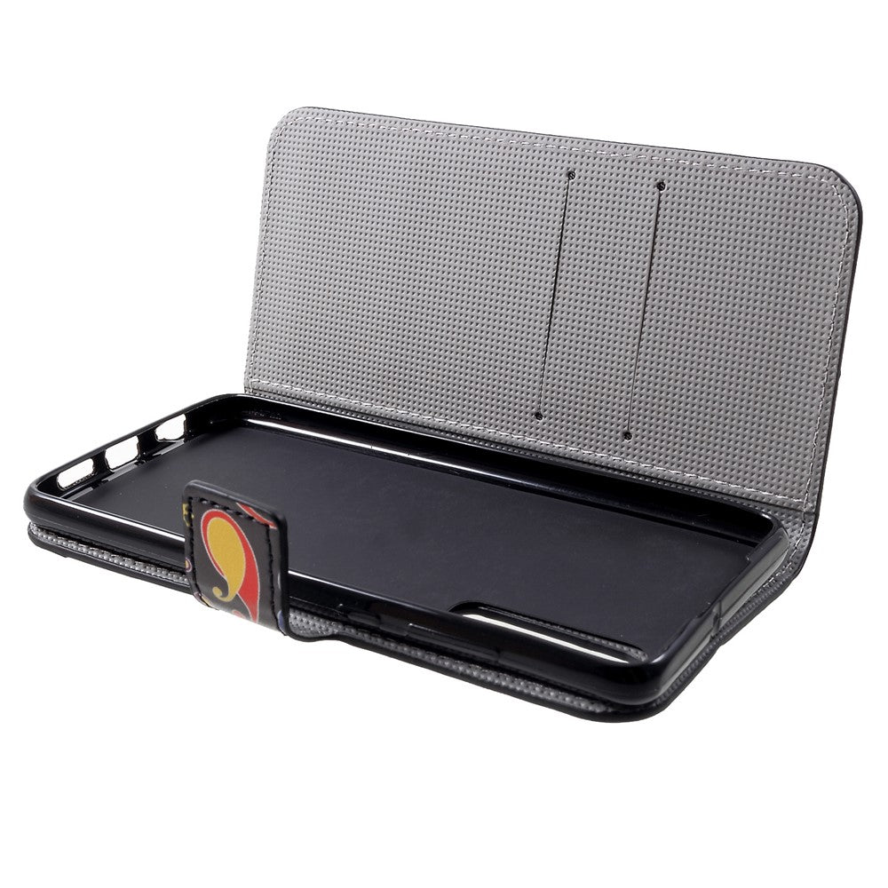 Patterned Card Holder Stand Leather Accessory Casing Shell for Huawei P30