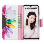 Mönstertryck i PU-läder för Huawei P Smart (2019) / Honor 10 Lite