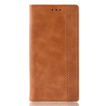 Vintage Style Magnetic Closue Leather Wallet Stand Phone Shell Case for Huawei P30 Pro