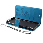 Imprint Butterfly Flower Wallet Stand Leather Accessory Case for Huawei P30 Pro