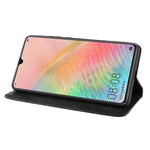 Plånboksfodral i läder i vintagestil till Huawei Mate 20 X