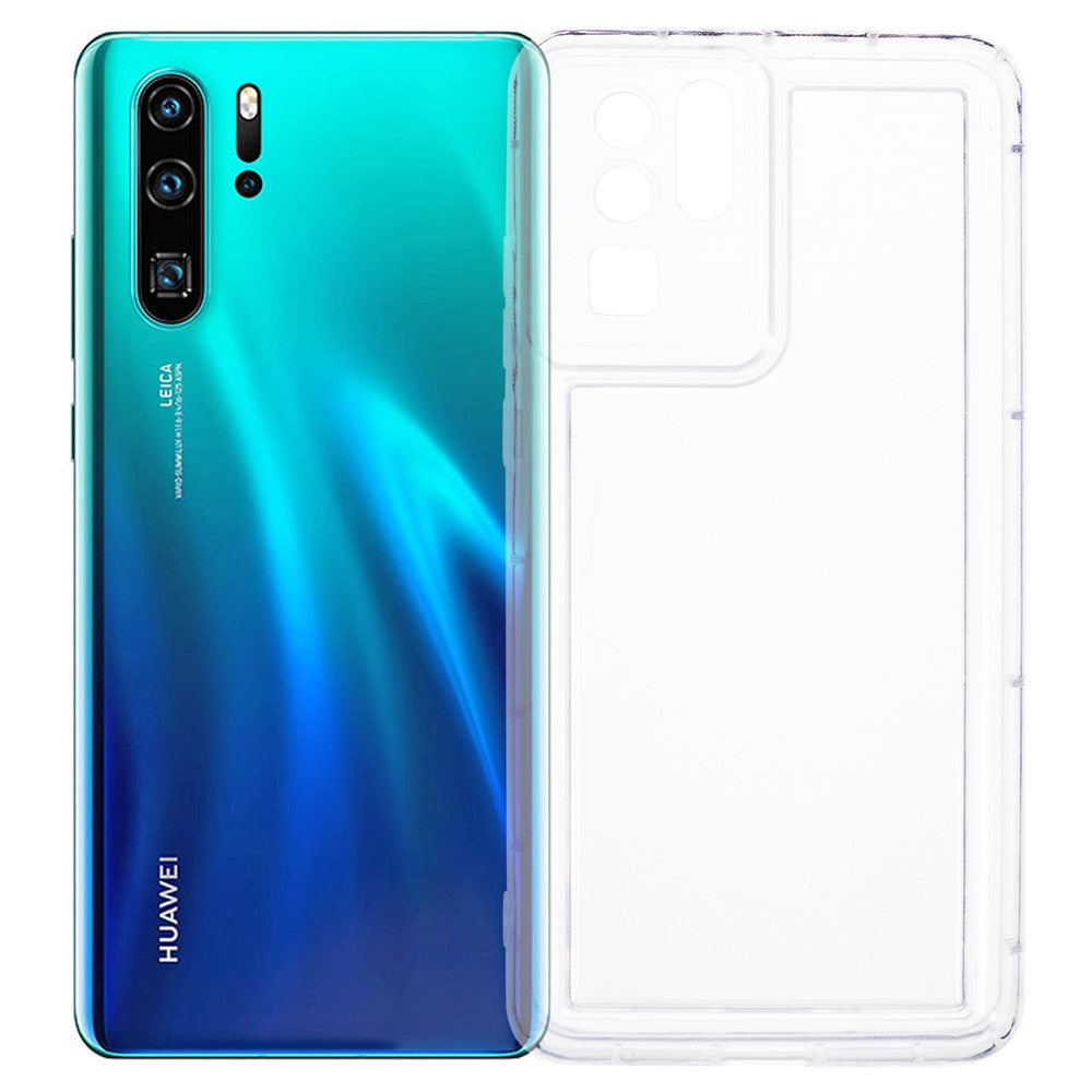 Kristallklart falltåligt TPU-mobilskal för Huawei P30 Pro