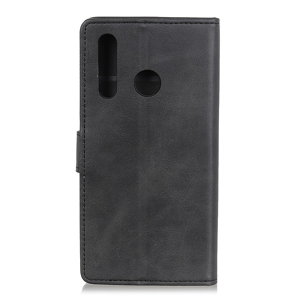 Matt PU-läder plånboksfodral till Huawei P30 Lite
