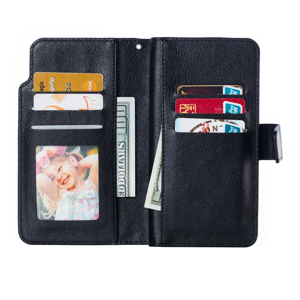 [9 Card Slots] Crazy Horse Leather Wallet Case for Huawei P30 Pro