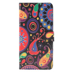 Mönstertryck PU-läder Flipfodral [Stand Wallet] för Huawei P30 Lite
