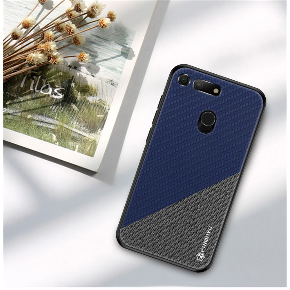 PINWUYO Honor Series PU-läderbelagt TPU-skal till Huawei Honor View 20 / Honor V20 (Kina)