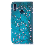 Pattern Printing PU Leather Wallet Phone Case for Huawei Y7 (2019)