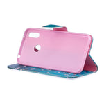 Pattern Printing PU Leather Wallet Phone Case for Huawei Y7 (2019)