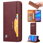 Auto-absorbed Flip Leather [Wallet Stand] Phone Case for Huawei P30 Lite/nova 4e/P30 Lite New Edition