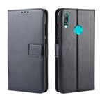 Crazy Horse Wallet Leather Case with Strap for Huawei Y7 (2019)/Y7 Prime (2019)