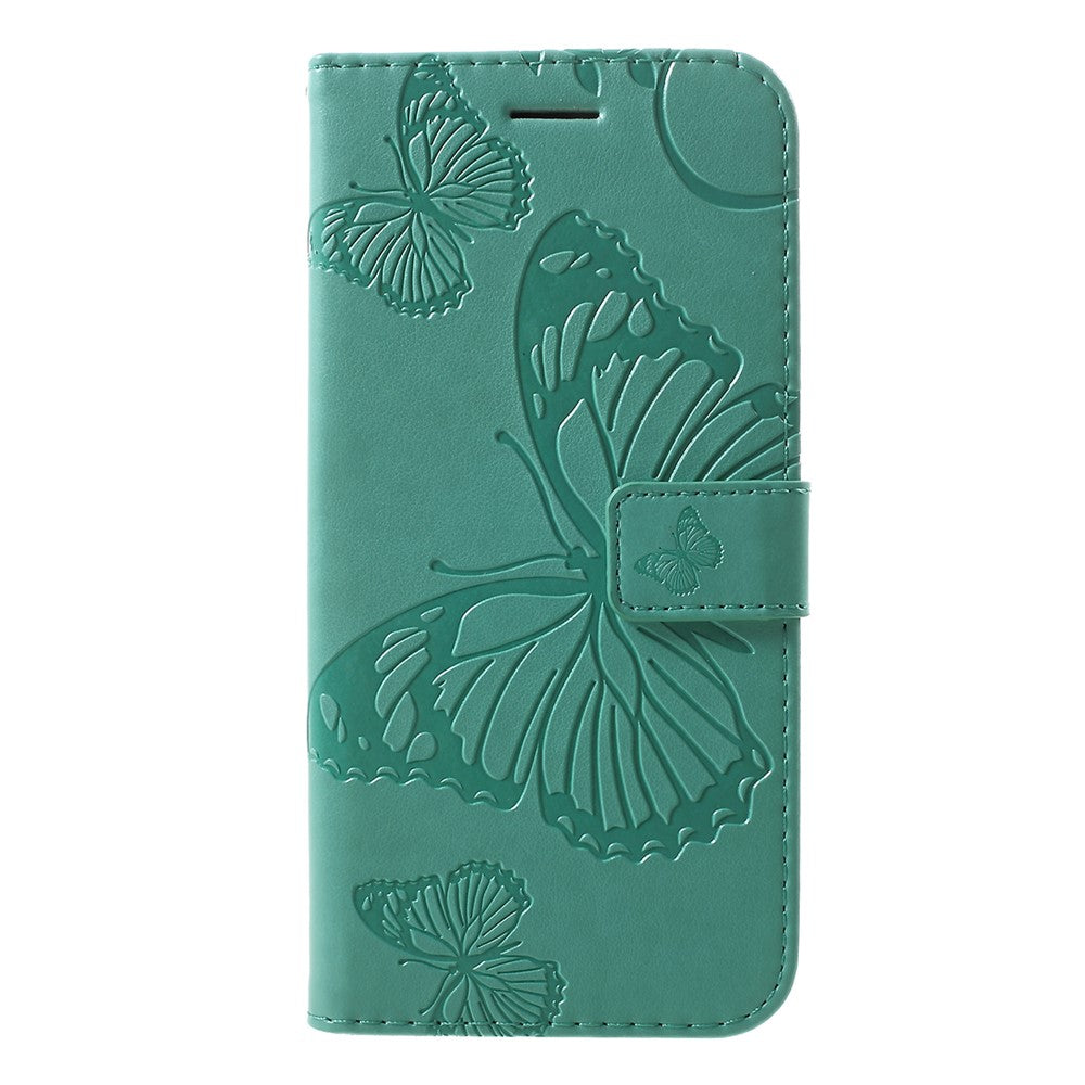 For Huawei P30 Lite Wallet Case Floral Butterfly Imprinted Leather Phone Cover Stand