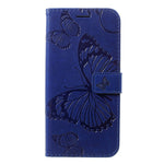 For Huawei P30 Lite Wallet Case Floral Butterfly Imprinted Leather Phone Cover Stand