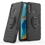 Fingerring Stöd PC + TPU Hybrid Mobilskal till Huawei P30 Lite