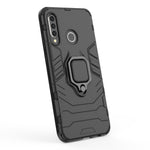 Fingerring Stöd PC + TPU Hybrid Mobilskal till Huawei P30 Lite