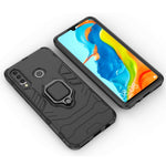 Fingerring Stöd PC + TPU Hybrid Mobilskal till Huawei P30 Lite