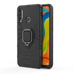 Fingerring Stöd PC + TPU Hybrid Mobilskal till Huawei P30 Lite