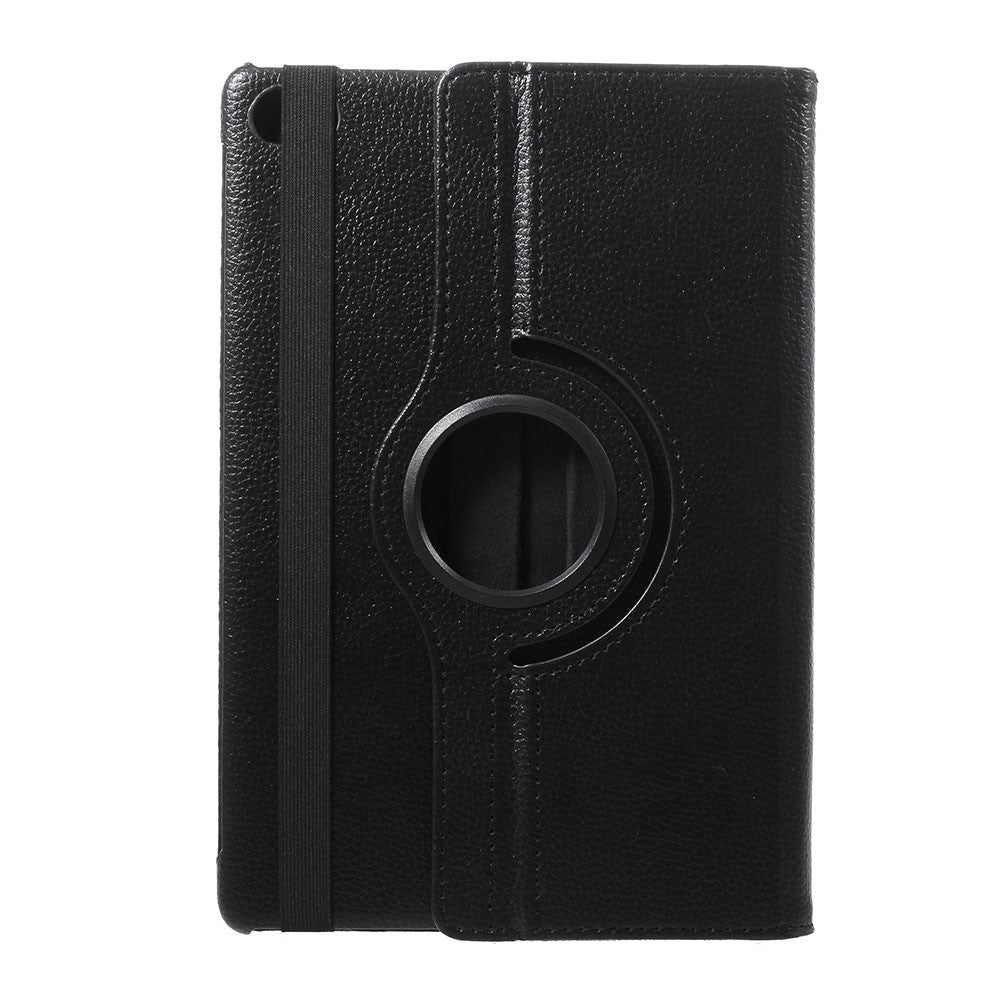 Litchi Texture 360 Degree Rotary Stand Leather Case for Huawei Mediapad M5 Lite 10