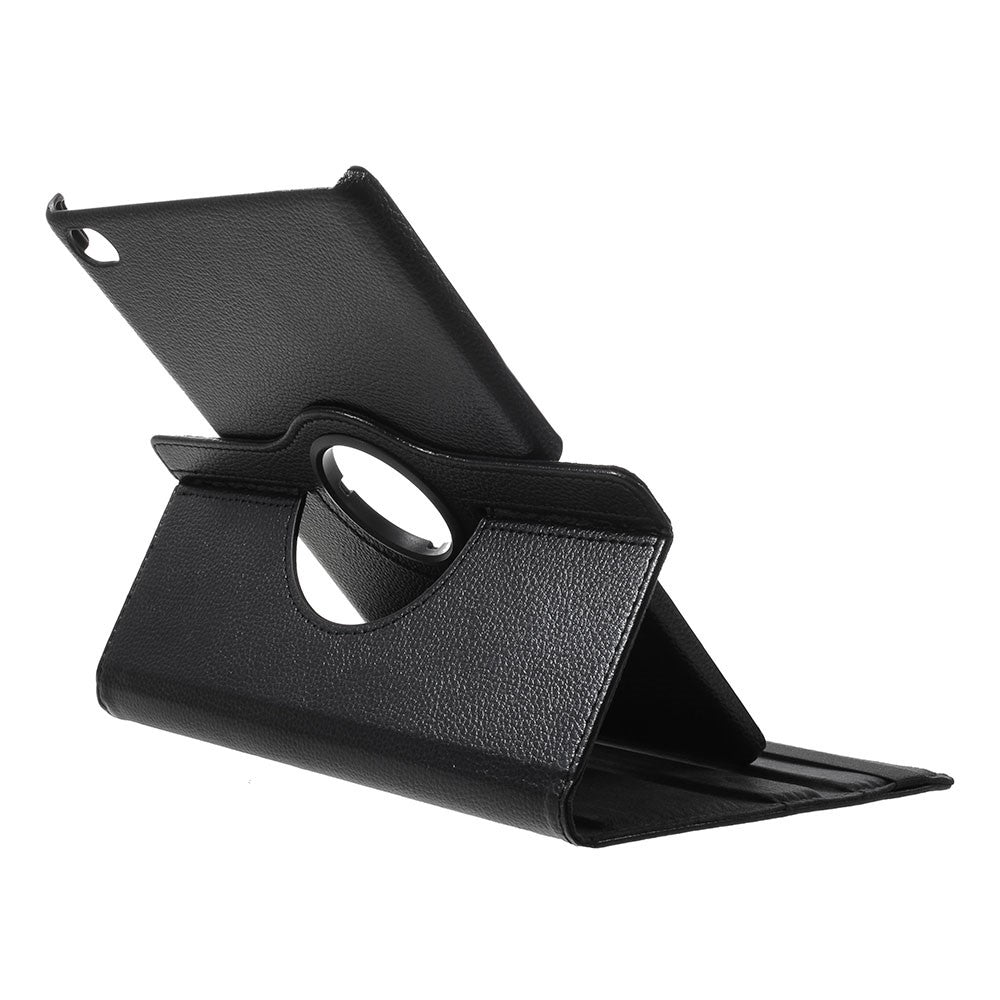 Litchi Texture 360 Degree Rotary Stand Leather Case for Huawei Mediapad M5 Lite 10