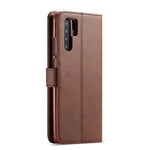 LC.IMEEKE Wallet Leather Stand Case for Huawei P30 Pro Cell Phone Accessory Textured PU Leather Case