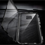 For Huawei Mate 20 Pro Magnetic Case Double-Sided Tempered Glass Metal Full Protection Cover