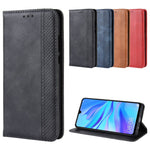 Självabsorberande Vintage Läderplånboksfodral för Huawei P30 Lite/nova 4e/P30 Lite Ny Utgåva
