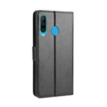 Crazy Horse Wallet Leather Protection Case for Huawei P30 Lite / nova 4e