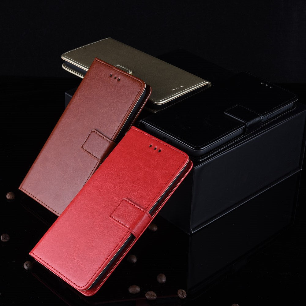 Crazy Horse Wallet Leather Protection Case for Huawei P30 Lite / nova 4e
