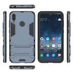 Plastic + TPU Hybrid Case with Kickstand for Huawei Y7 (2019)