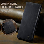 CASEME 013 Series Retro PU Leather Wallet Mobile Case with Stand for Huawei P30 Pro