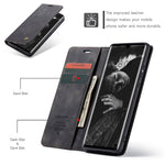 CASEME 013 Series Retro PU Leather Wallet Mobile Case with Stand for Huawei P30 Pro