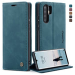 CASEME 013 Series Retro PU Leather Wallet Mobile Case with Stand for Huawei P30 Pro