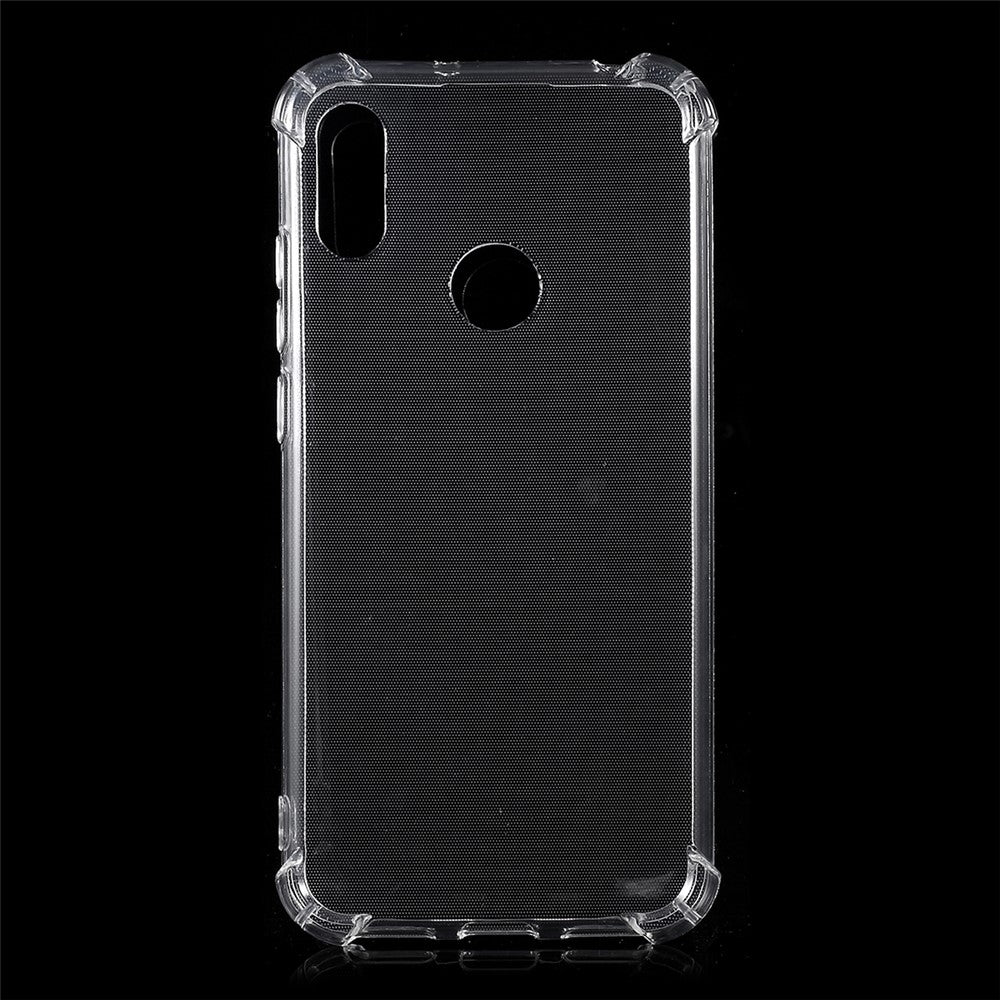 Drop Resistant Clear TPU Protector Cover for Huawei Y6 (2019, with Fingerprint Sensor) / Y6 Prime (2019)