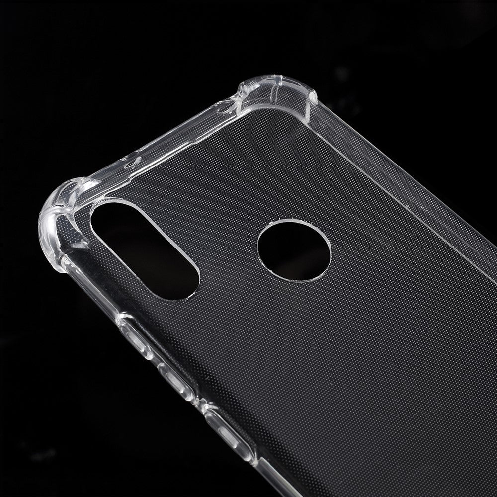 Drop Resistant Clear TPU Protector Cover for Huawei Y6 (2019, with Fingerprint Sensor) / Y6 Prime (2019)