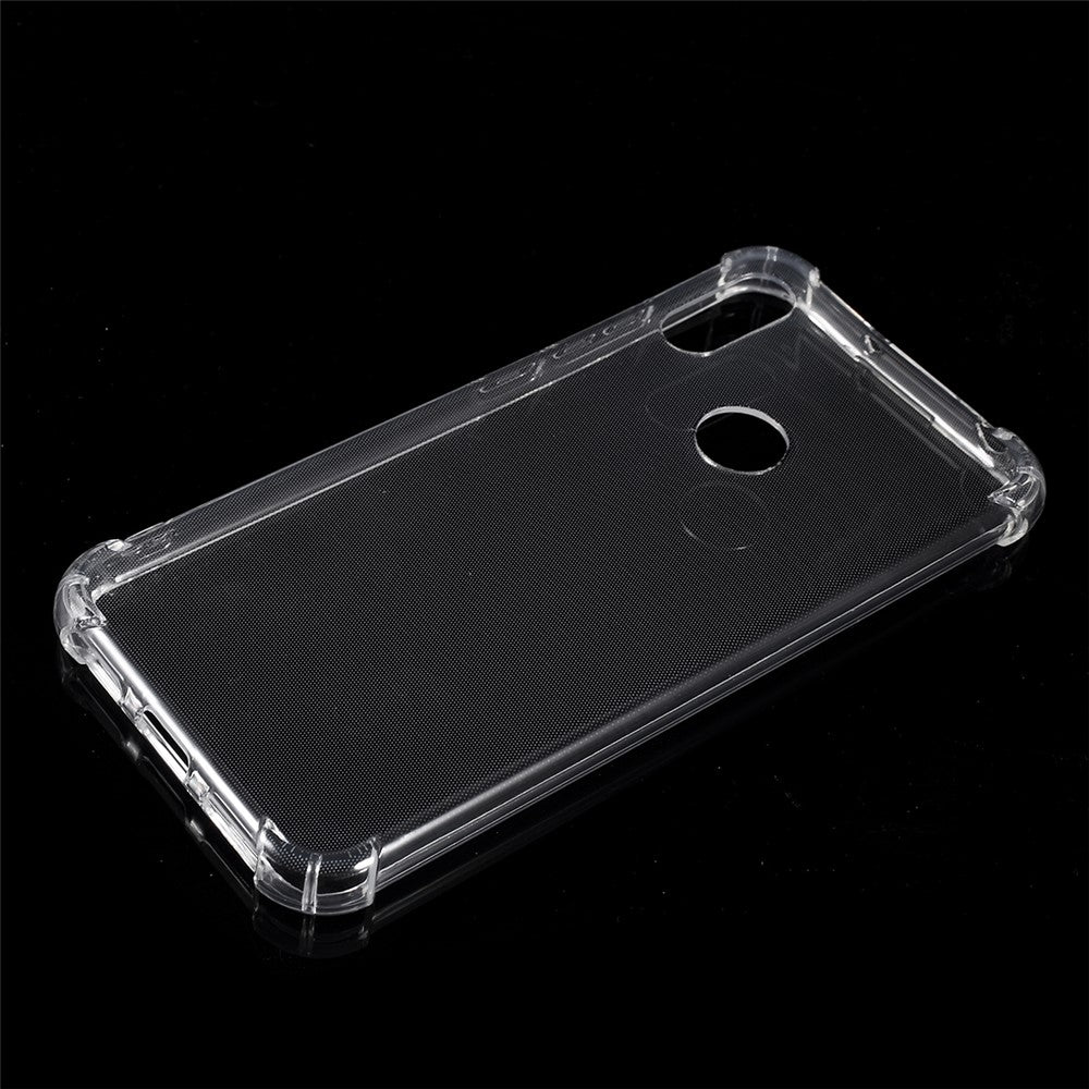 Drop Resistant Clear TPU Protector Cover for Huawei Y6 (2019, with Fingerprint Sensor) / Y6 Prime (2019)