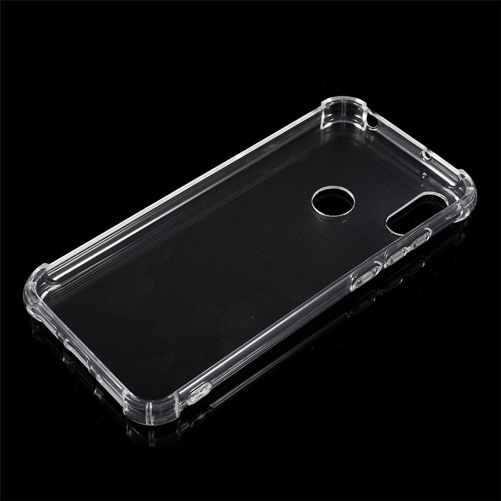 Drop Resistant Clear TPU Protector Cover for Huawei Y6 (2019, with Fingerprint Sensor) / Y6 Prime (2019)
