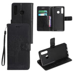 Imprint Tree Owl Leather Wallet Case for Huawei P Smart Plus 2019 / Enjoy 9s/ Maimang 8 / nova 4 lite / Honor 10i