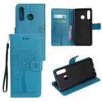 Imprint Tree Owl Leather Wallet Case for Huawei P Smart Plus 2019 / Enjoy 9s/ Maimang 8 / nova 4 lite / Honor 10i
